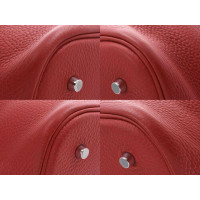 Hermès Picotin Lock TGM aus Leder in Rot
