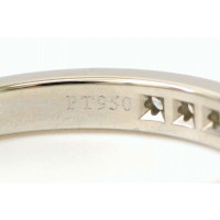 Tiffany & Co. Ring aus Platin in Silbern