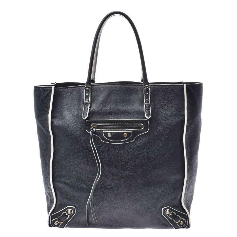 Balenciaga Handtasche aus Leder in Schwarz