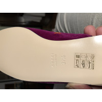 Gucci Slippers/Ballerina's Canvas in Violet