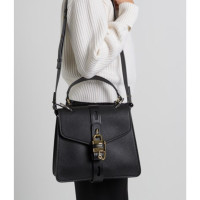 Chloé Aby Medium Leather in Black