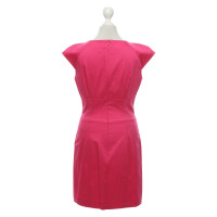 Hugo Boss Kleid aus Baumwolle in Rosa / Pink