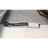 Sport Max Jacke/Mantel aus Baumwolle in Grau