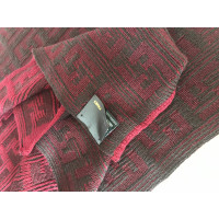 Fendi Echarpe/Foulard en Laine en Bordeaux