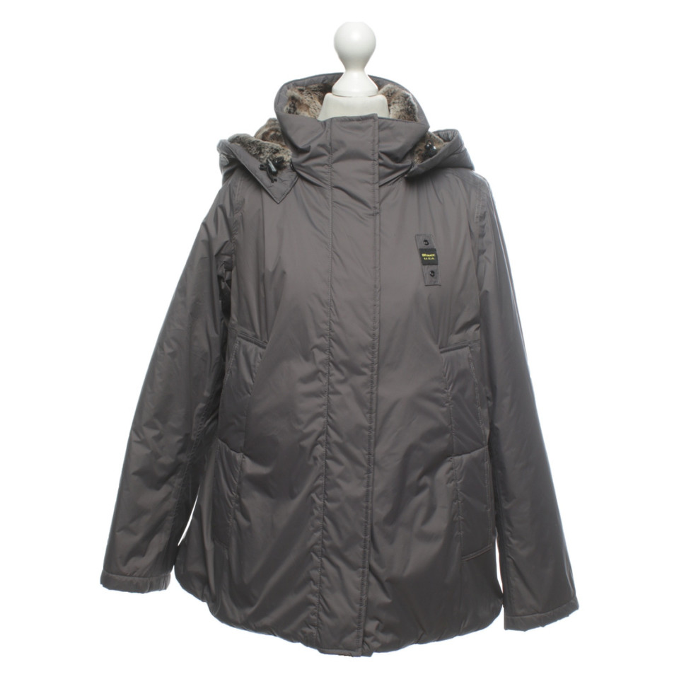 Blauer Usa Jacke/Mantel in Taupe