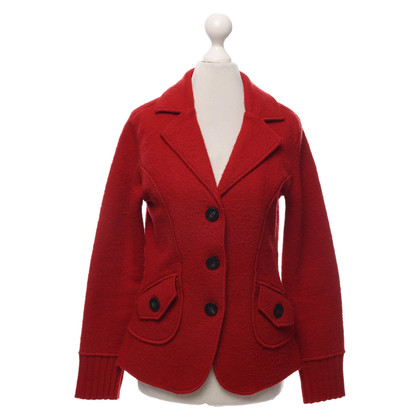 Les Copains Giacca/Cappotto in Rosso