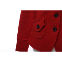 Les Copains Veste/Manteau en Rouge