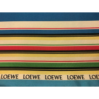 Loewe Schal/Tuch aus Seide in Türkis