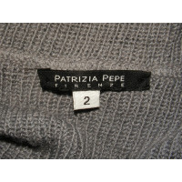 Patrizia Pepe Strick aus Wolle in Grau