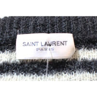 Saint Laurent Weste aus Wolle in Schwarz