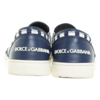 Dolce & Gabbana Pantoufle à rayures
