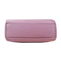 Dolce & Gabbana Sicily Bag aus Leder in Rosa / Pink