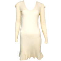 Alexander McQueen Dress Wool in Cream