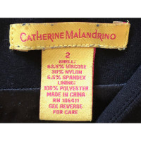 Catherine Malandrino Kleid aus Viskose in Schwarz