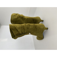 Sergio Rossi Boots in Green