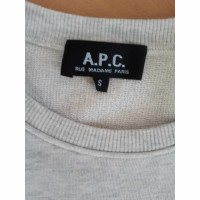 A.P.C. Top en Coton en Gris