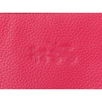 Coach Shoulder bag Leather in Pink