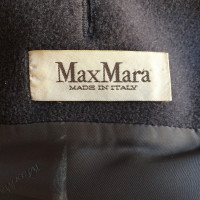 Max Mara Jacke/Mantel aus Kaschmir in Grau