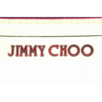 Jimmy Choo Borsetta in Pelle in Bianco