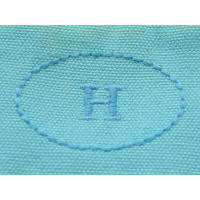 Hermès Clutch Katoen in Blauw
