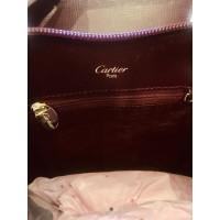 Cartier Rucksack aus Leder in Bordeaux