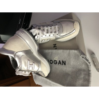 Hogan Trainers in White
