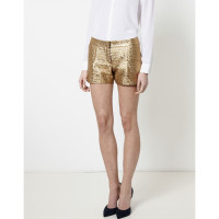 Lanvin Shorts in Gold