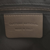 Costume National clutch in taupe