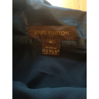 Louis Vuitton Rock aus Seide in Blau