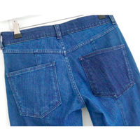Alexander McQueen Jeans in Cotone in Blu