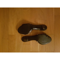 Burberry Sandalen aus Lackleder
