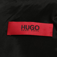 Hugo Boss Robe avec des éléments en cuir