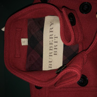 Burberry Capispalla in Lana in Rosso