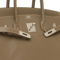Hermès Birkin Bag 35 en Cuir en Gris