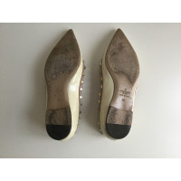 Valentino Garavani Slippers/Ballerinas Patent leather in Cream