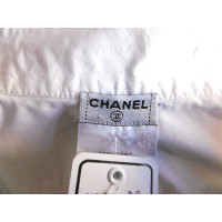 Chanel Capispalla in Cotone in Bianco