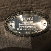 Fendi Backpack Leather in Khaki
