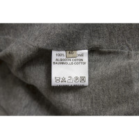 Tomas Maier Jacke/Mantel aus Baumwolle in Grau