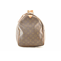 Louis Vuitton Keepall 50 aus Canvas in Braun