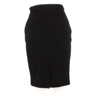 Yves Saint Laurent Skirt Wool in Black