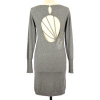 Maje Dress Silk in Grey