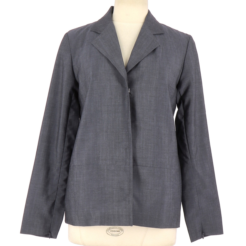 Barbara Bui Jacket/Coat Wool in Grey