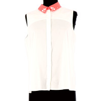 Claudie Pierlot Capispalla in Cotone in Bianco