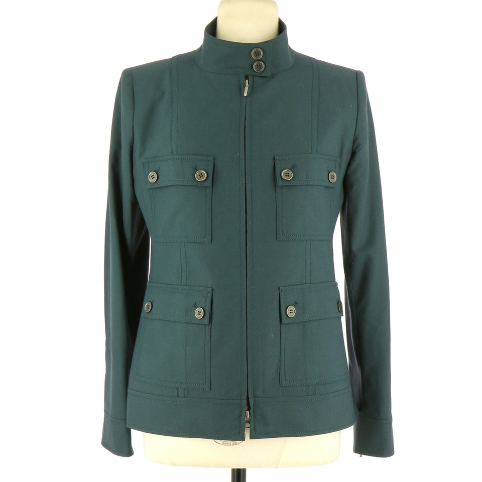 Rodier Jacket/Coat Wool in Turquoise
