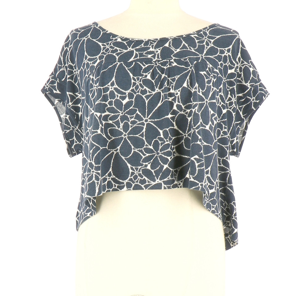Marc By Marc Jacobs Top Cotton in Blue