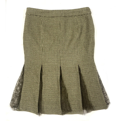 Red Valentino Skirt Wool in Green