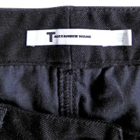T By Alexander Wang Shorts in zwart