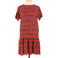 Sonia Rykiel Kleid aus Baumwolle in Rot