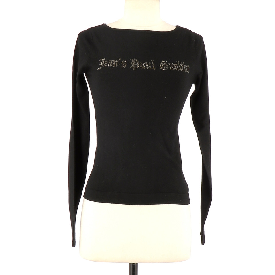 Jean Paul Gaultier Vest Viscose in Black