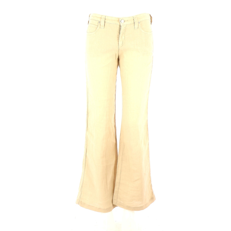 Armani Trousers Linen in Beige